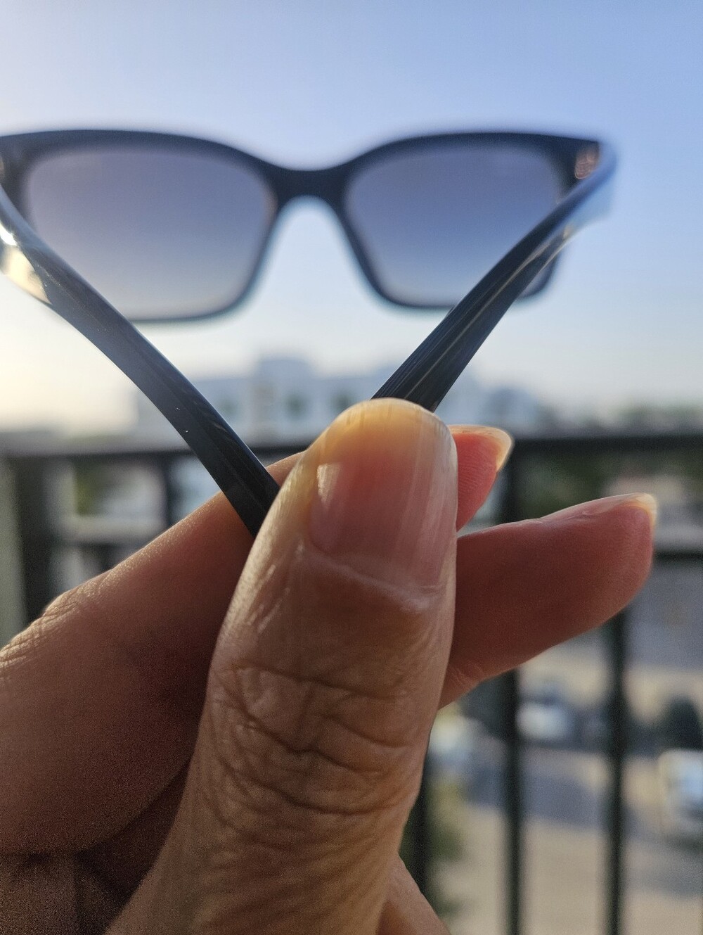Chanel Black Cat-Eye Sunglasses - Picture 9 of 10